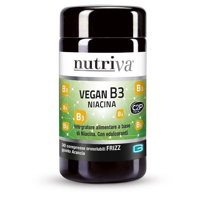 Giuriati Group Nutriva Vegan B3 Fizz 30 Compresse Arancia