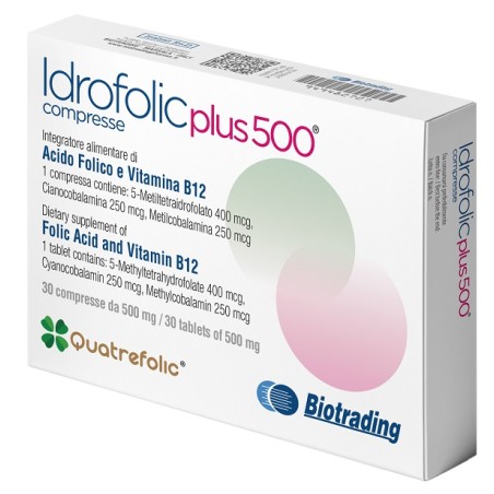 Idrofolic Plus 500 30 Compresse