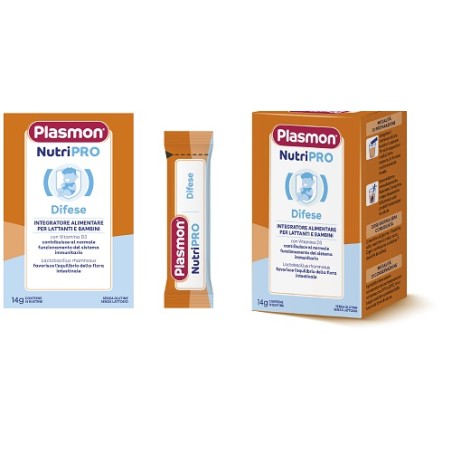 Plasmon Nutripro Difese 14 Bustine per le difese immunitarie