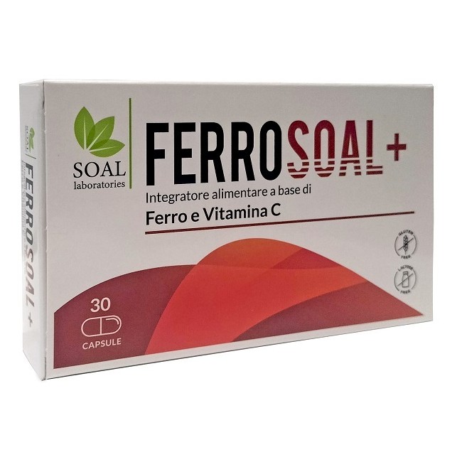 Soal Laboratories Ferrosoal+ integratore 30 Capsule