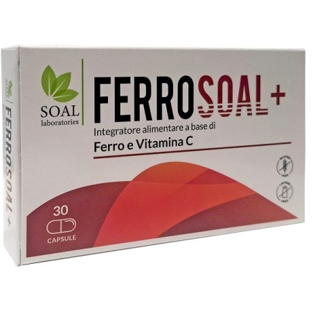 Soal Laboratories Ferrosoal+ integratore 30 Capsule