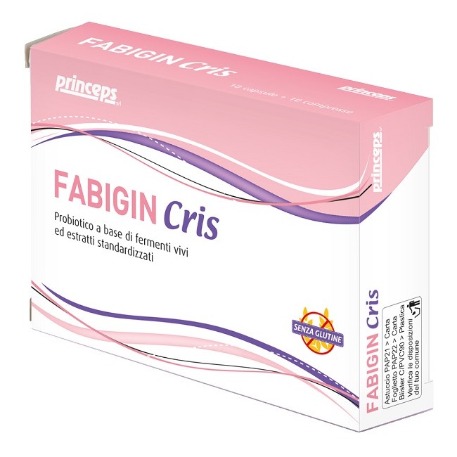 Princeps Fabigin Cris 10 Capsule + 10 Compresse di probiotici