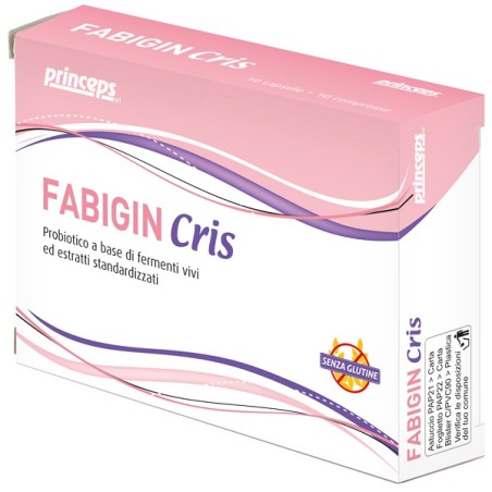 Princeps Fabigin Cris 10 Capsule + 10 Compresse di probiotici