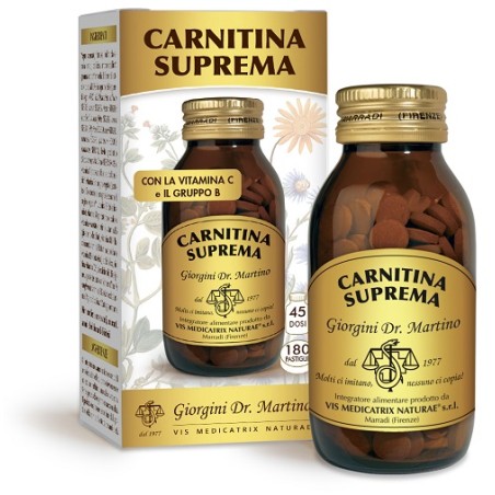 Dr. Giorgini Carnitina Suprema 180 Pastiglie 90 G