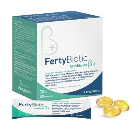 Biocure Fertybiotic Gravidanza Beta+ 30 Stick e 30 Capsule