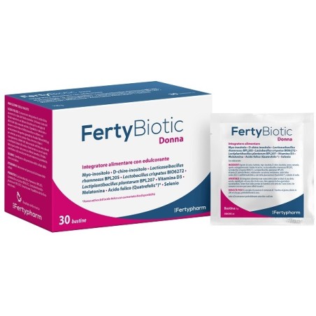 Biocure Fertybiotic Donna integratore 30 Bustine