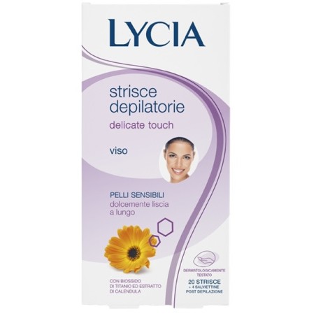 Strisce Depilatorie Lycia Viso 20 Pezzi