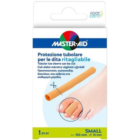 Master-aid protezione tubulare ritagliabile misura S 15 cm