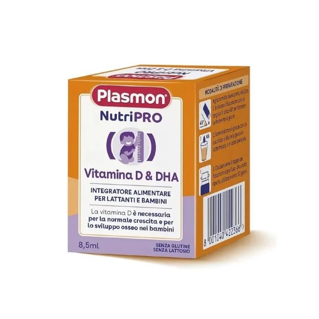 Plasmon Nutripro Vitamina D & Dha 8,5Ml