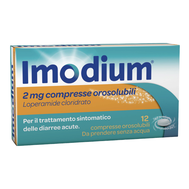 Imodium 12 Compresse Orosolubili 2mg