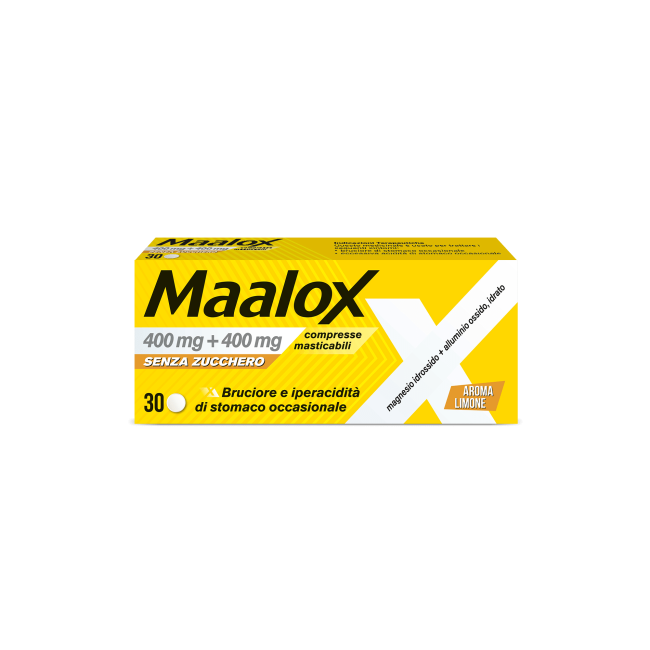 Sanofi Maalox Senza Zucchero 30 Compresse