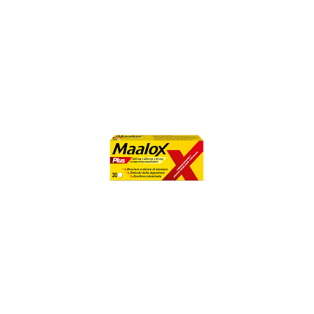 Sanofi Maalox Plus 30 Compresse Masticabili