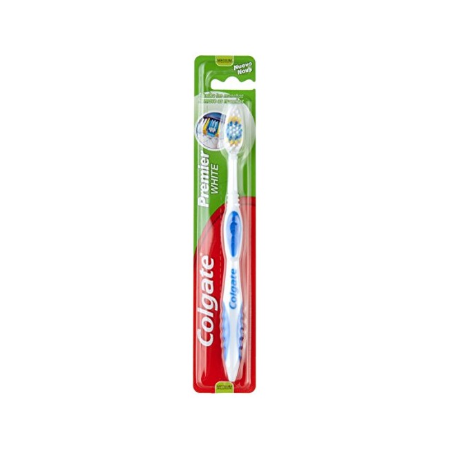 Colgate premier white medium spazzolino