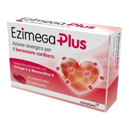 Alfasigma Ezimega Plus 20 capsule per il colesterolo