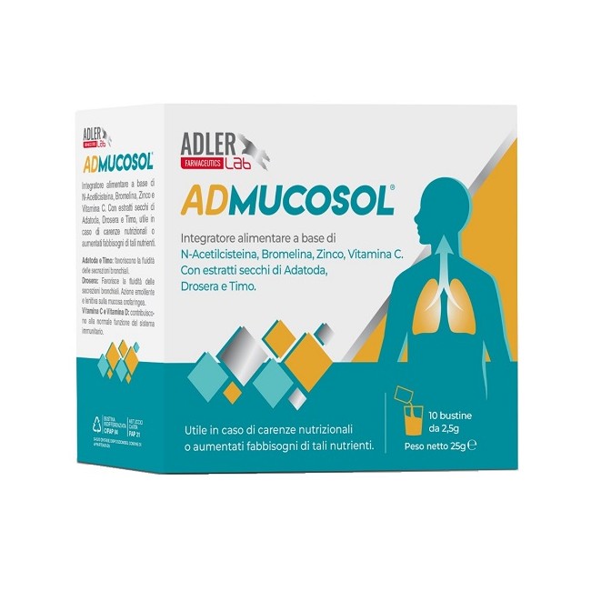 Admucosol 10 Bustine