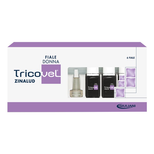 Tricovel Zinalud Donna 6 Fiale