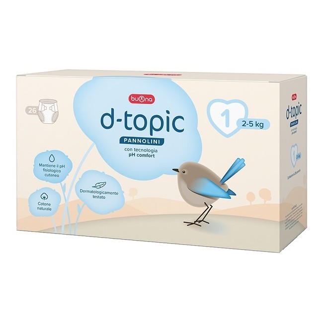 Benefit D-topic Pannolini Taglia 1 26 Pezzi