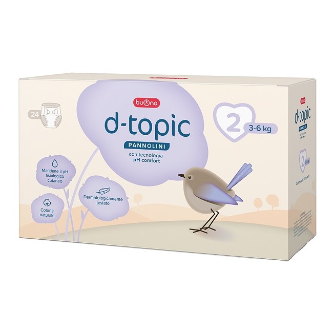 Benefit D-topic Pannolini Taglia 2 24 Pezzi