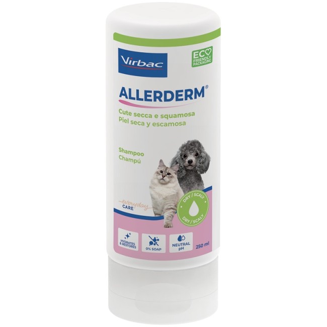 Virbac Allerderm Shampoo Cute Secca E Squamosa 250Ml