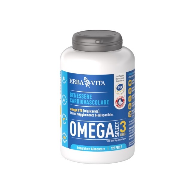 Erba Vita Omega Select 3 Uhc integratore 120 Perle