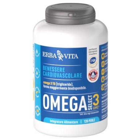 Erba Vita Omega Select 3 Uhc integratore 120 Perle