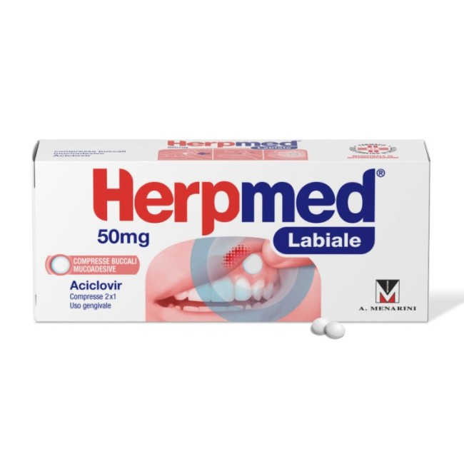 Herpmed Labiale 2 Compresse Buccali