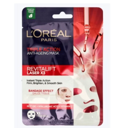 Loreal Revitalift Laser Maschera antietà a tripla azione