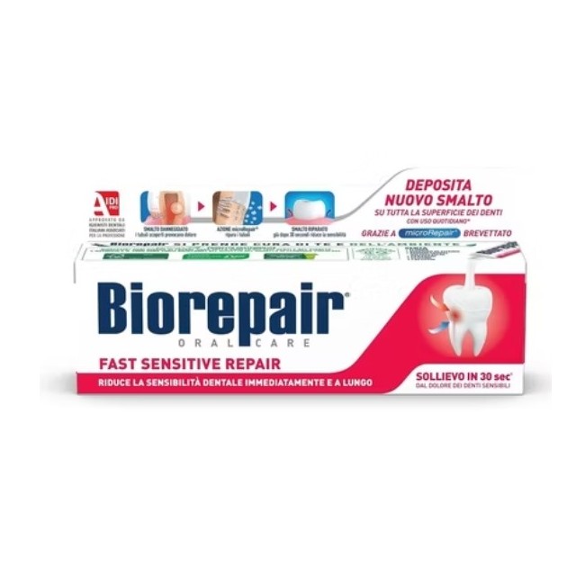 Biorepair Dentifricio Fast Sensitive