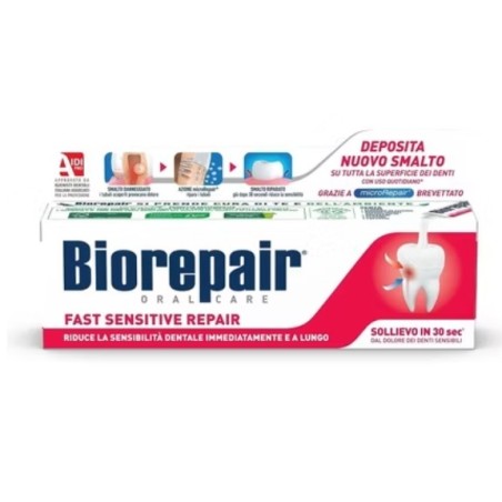 Biorepair Dentifricio Fast Sensitive