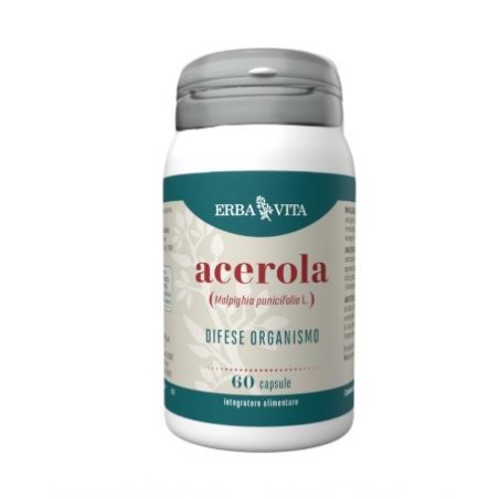 Erba Vita Acerola integratore 60 Capsule 550mg