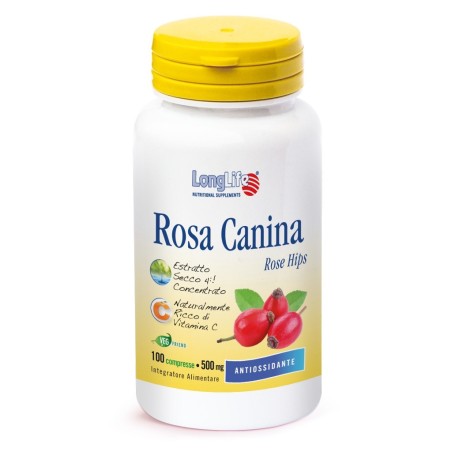 Longlife Rosa Canina 100 Compresse