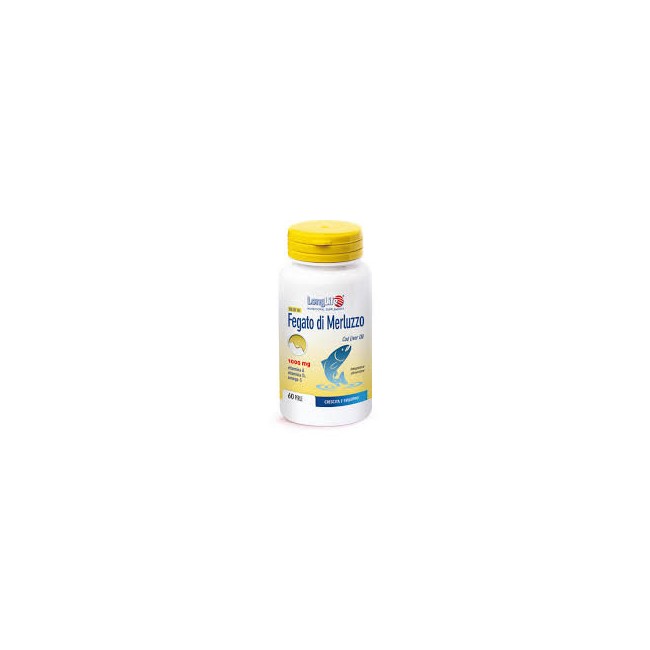 Longlife Olio Fegato Merluzzo 500mg 60 Perle 36 G