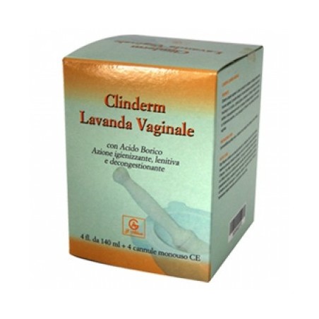 Clinderm Lavanda Vaginale 4 Flaconi 140ml