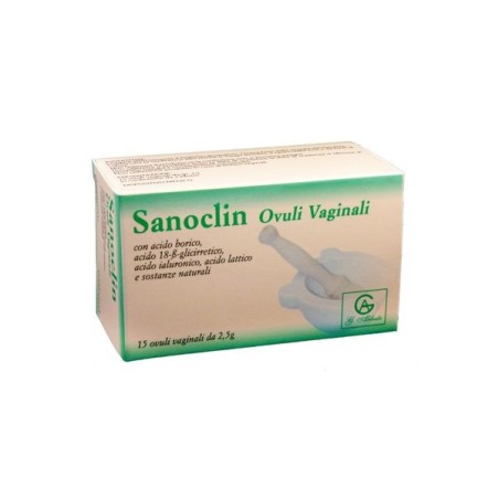 Sanoclin Ovuli Vaginali 15 Pezzi