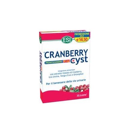 Cranberry Cyst 30 Ovalette