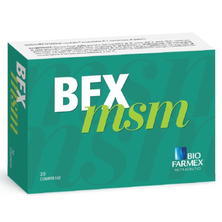 Biofarmex Bfx Msm integratore 30 compresse