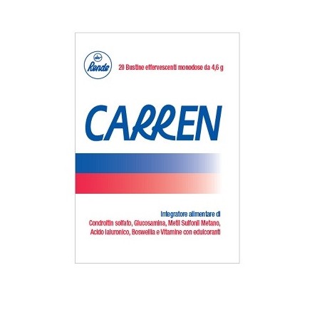 Carren 20 Bustine Effervescenti 4,6 G