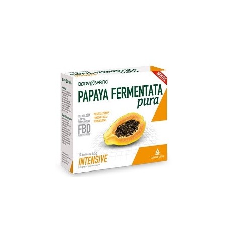 Body Spring Papaya Fermentata Pura Intensive 12 Bustine