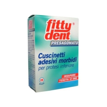 Fittydent Cuscinetti Adesivi Protesi Inferiore 30 Pezzi