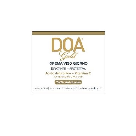 Doa Gold Crema Viso Giorno Idratante 50 Ml