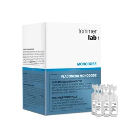 Tonimer 30 Flaconicini Monodose soluzione isotonica di acqua di mare - Para-Farmacia  Bosciaclub