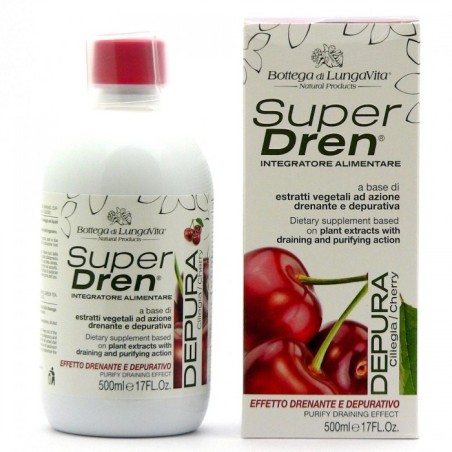 Superdren Depura Ciliegia 500 Ml