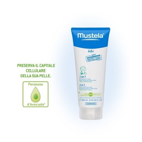 Mustela '2 In 1 Gel Detergente 200 Ml