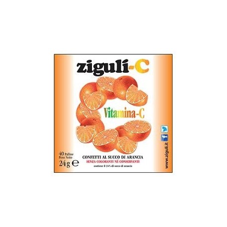 Ziguli C Arancia 40 Confetti 24 G