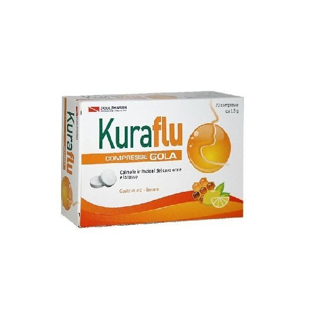 Kuraflu Gola Limone/Miele Compresse