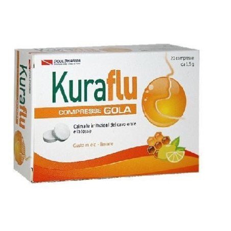 Kuraflu Gola Limone/Miele Compresse