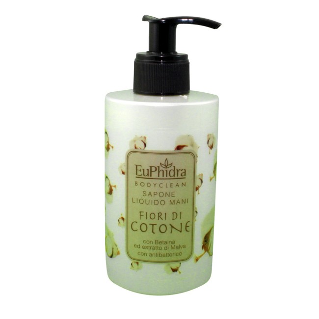 Euphidra Bodyclean Sapone Liquido Per Le Mani Fiori Di Cotone