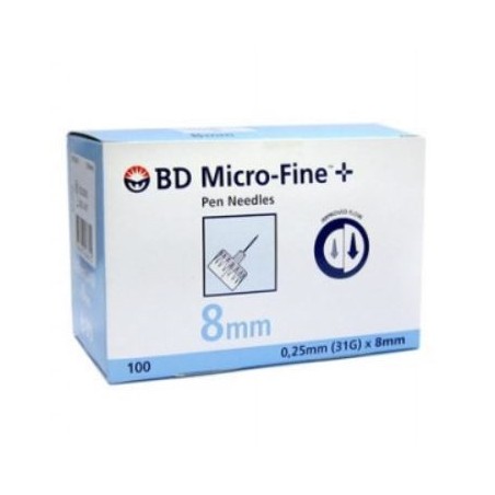 Ago Bd Microfine G31 8mm 100 Aghi