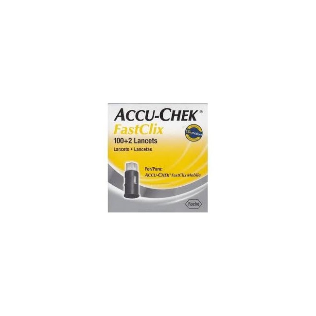 Accu-chek Fastclix 100+2lancette