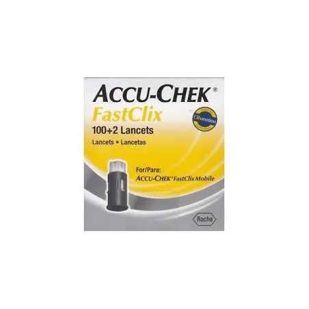 Accu-chek Fastclix 100+2lancette